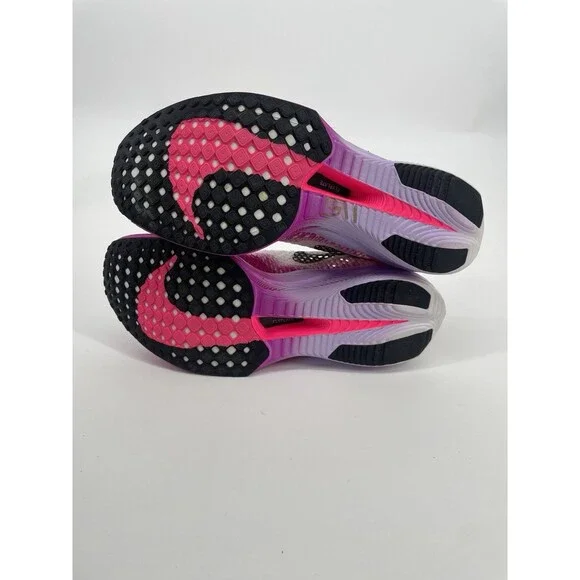 Nike ZoomX Vaporfly White Purple Running DV4130-104 Women's Size US 7 NWOB - Picture 6 of 10
